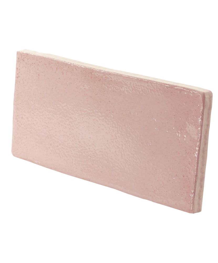 Carrelage Altea Dusty Pink 7,5x15 cm - détail du carreau