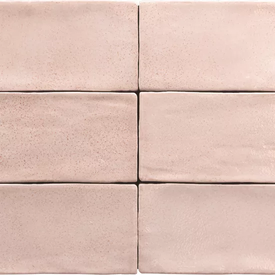 Carrelage Altea Dusty Pink 7,5x15 cm - détail du carreau 2