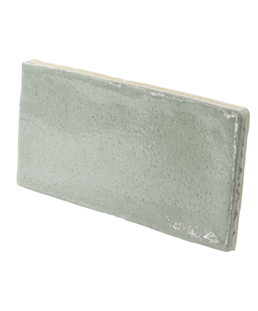 Carrelage Altea Matcha 7,5x15 cm - détail du carreau