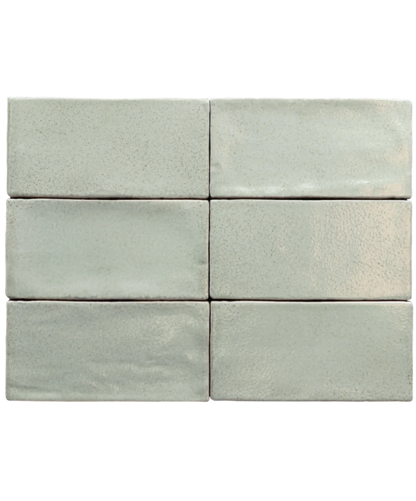 Carrelage Altea Matcha 7,5x15 cm - détail du carreau 2