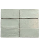 Carrelage Altea Matcha 7,5x15 cm - détail du carreau 2
