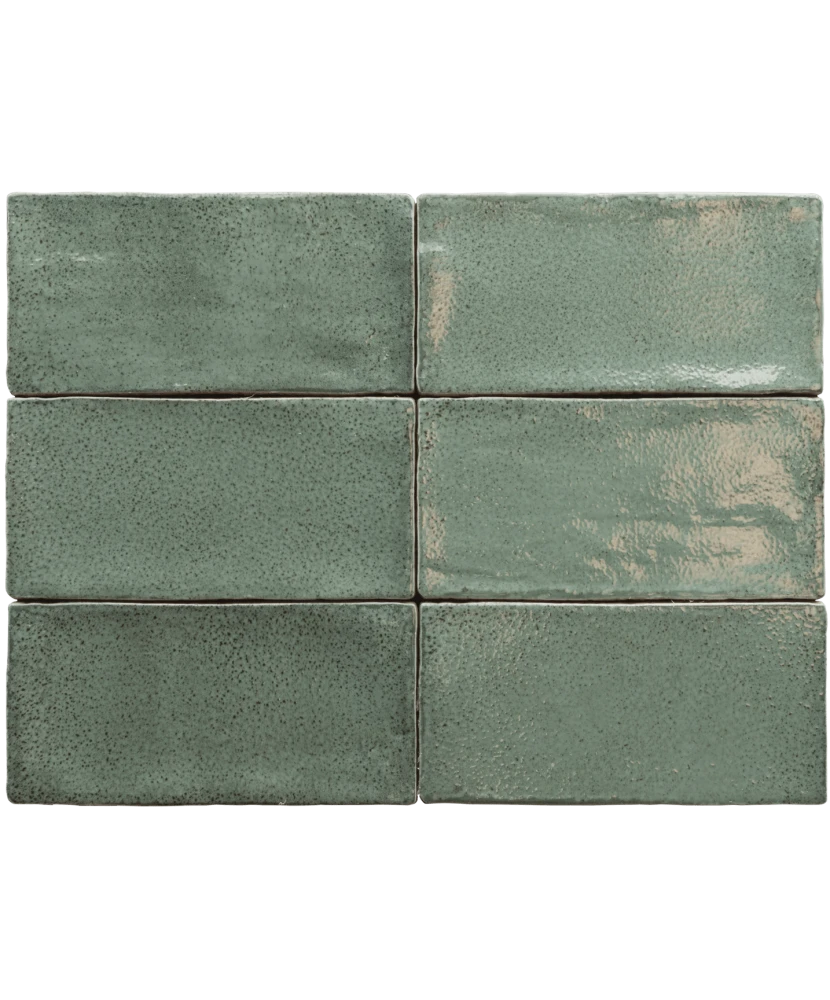 Carrelage Altea Pine Green 7,5x15 cm - détail du carreau