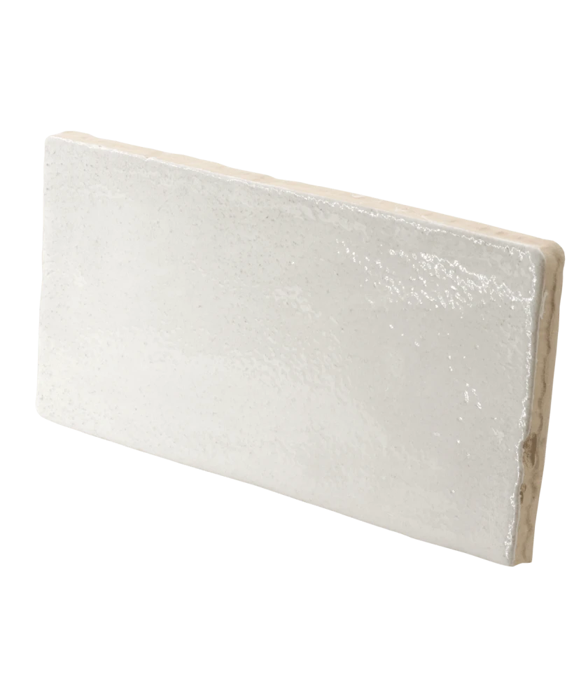 Carrelage Altea White 7,5x15 cm - vue latérale du carreau