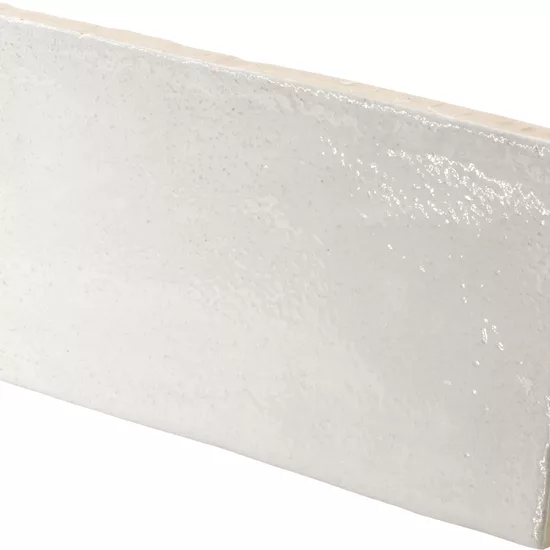 Carrelage Altea White 7,5x15 cm - vue latérale du carreau