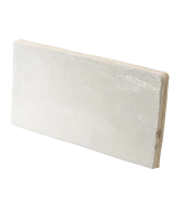 Carrelage Altea White 7,5x15 cm - vue latérale du carreau