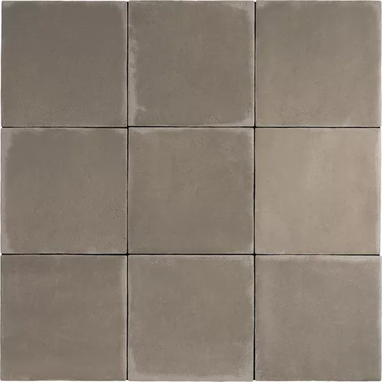 Carrelage Argile Cacao 10x10 cm - détail du carreau 2
