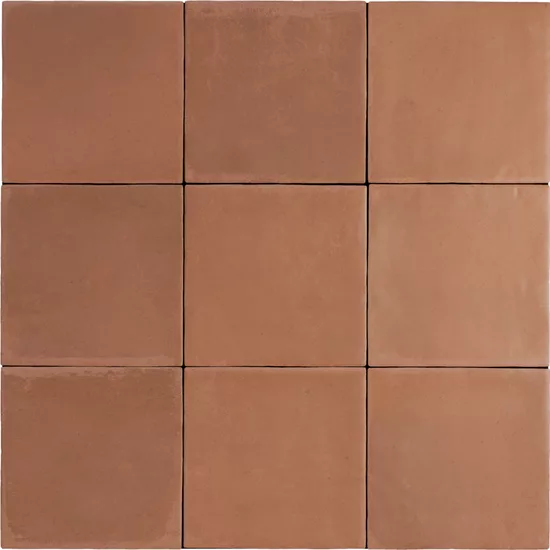 Carrelage Argile Cotto 10x10 cm - détail du carreau 2