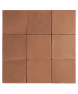Carrelage Argile Cotto 10x10 cm - détail du carreau 2