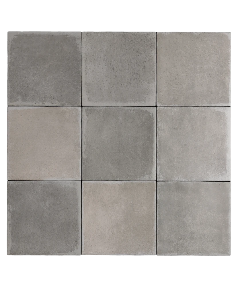 Carrelage Argile Dark 10x10 cm - détail du carreau 2