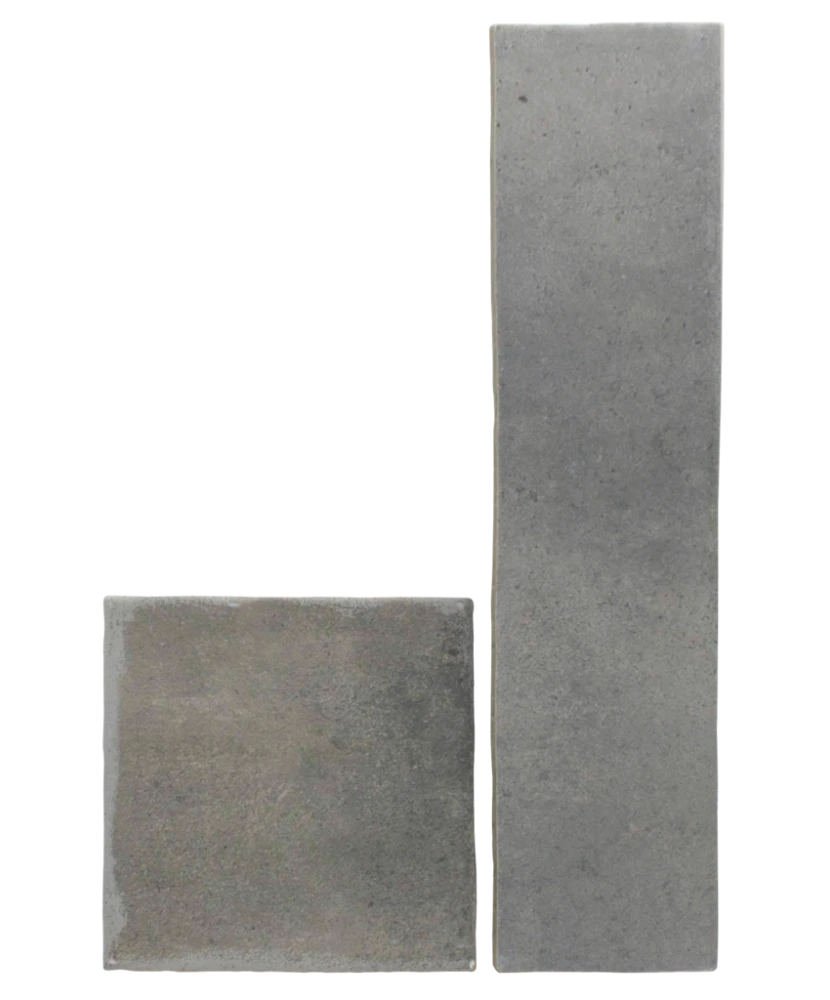 Carrelage Argile Dark 10x10 cm - détail du carreau 4