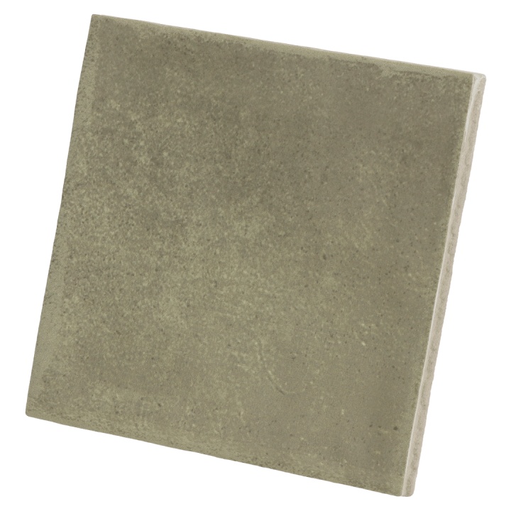 Argile Khaki 10x10 cm - carrelage NAIS