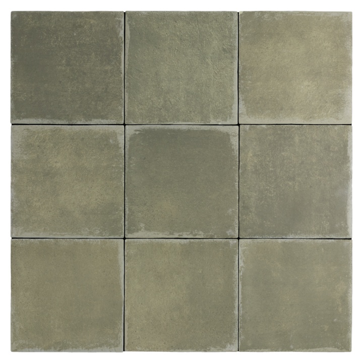 Argile Khaki 10x10 cm - carrelage NAIS - image 2