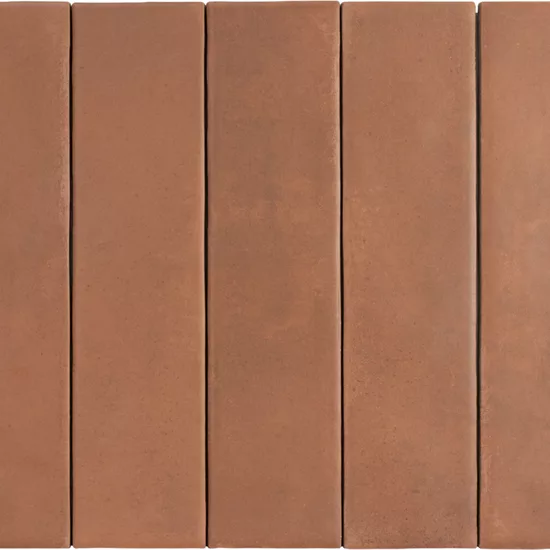 Carrelage Argile Cotto 6x24,6 cm - détail du carreau 2