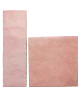 Carrelage Artisan Rose Mallow 6,5x20 cm - détail du carreau 4