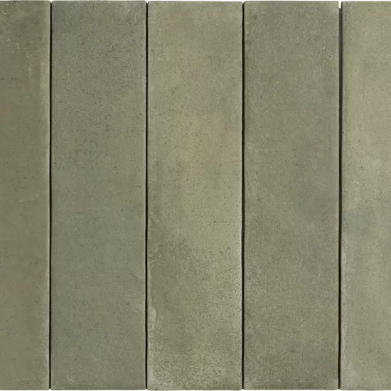 Carrelage Argile Khaki 6x24,6 cm - détail du carreau