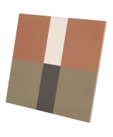 Carrelage Bauhome Band Warm 20x20 cm - vue latérale du carreau