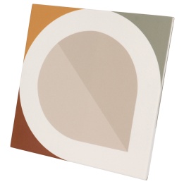Bauhome Blatt Warm 20x20 cm - carrelage NAIS