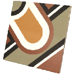 Bauhome Blume Warm 20x20 cm - carrelage NAIS