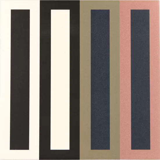Carrelage Bauhome Domino Cold 20x20 cm - vue de face du carreau