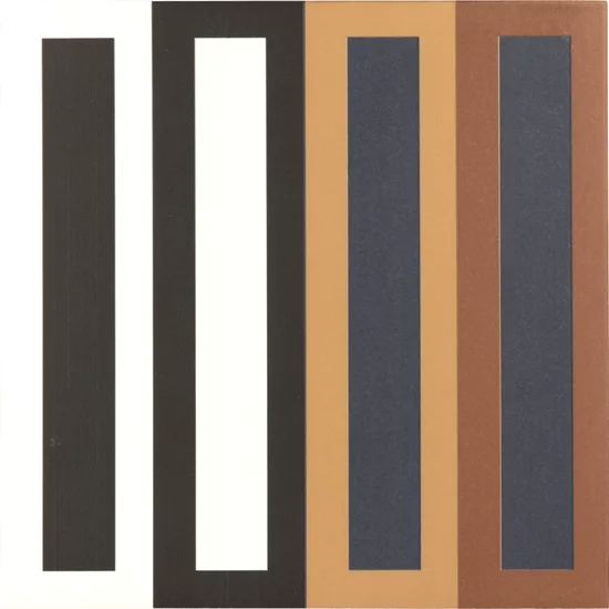 Carrelage Bauhome Domino Warm 20x20 cm - vue de face du carreau