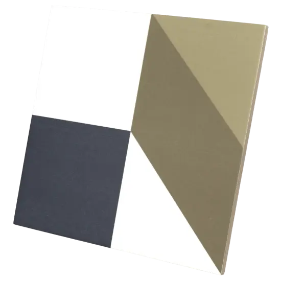 Carrelage Bauhome Karo Warm 20x20 cm - vue latérale du carreau