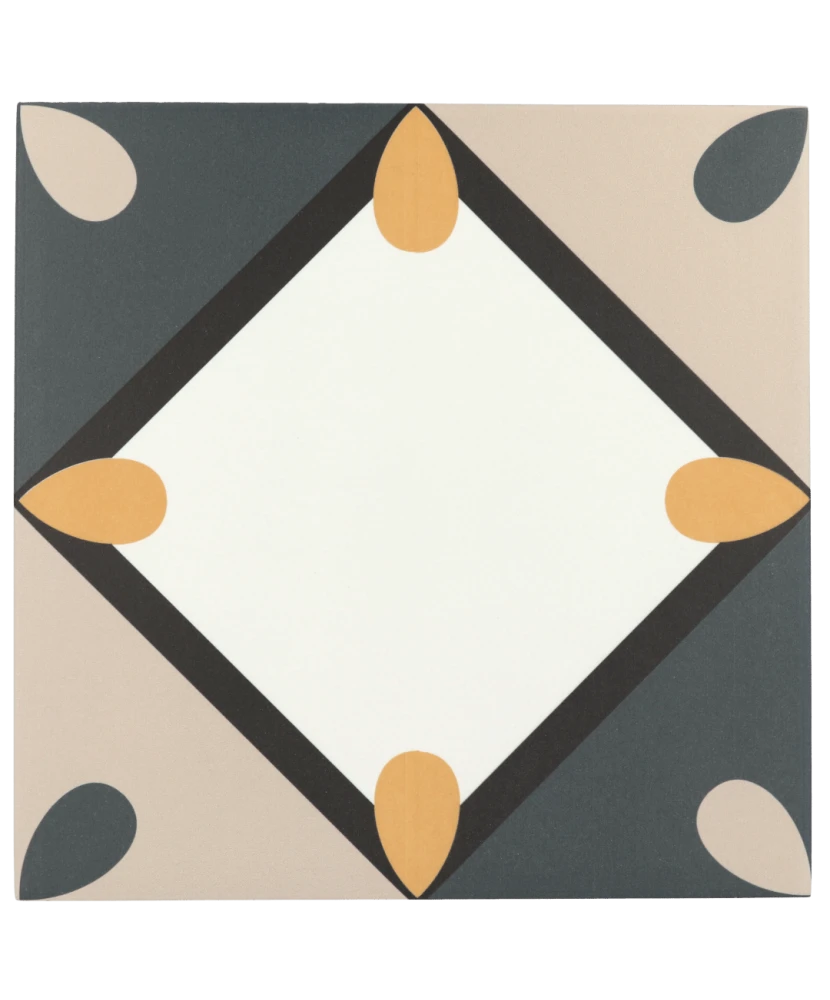Carrelage Bauhome Korola Cold 20x20 cm - vue de face du carreau