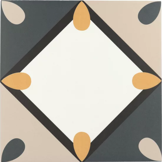 Carrelage Bauhome Korola Cold 20x20 cm - vue de face du carreau