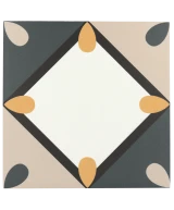 Carrelage Bauhome Korola Cold 20x20 cm - vue de face du carreau