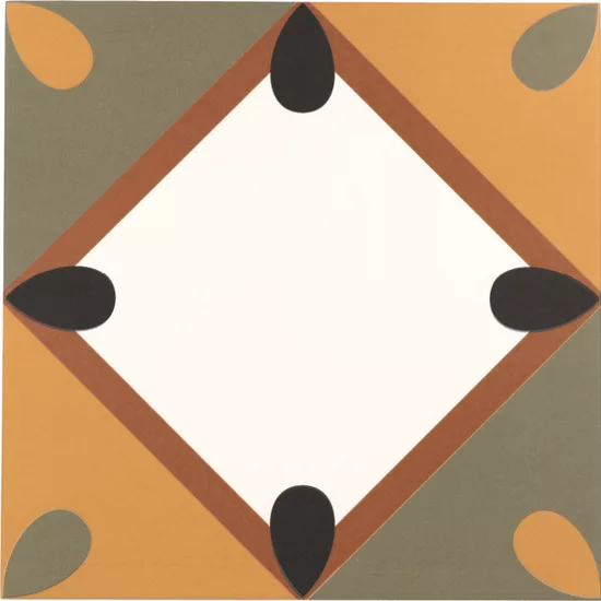 Carrelage Bauhome Korola Warm 20x20 cm - vue de face du carreau
