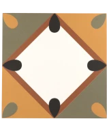 Carrelage Bauhome Korola Warm 20x20 cm - vue de face du carreau