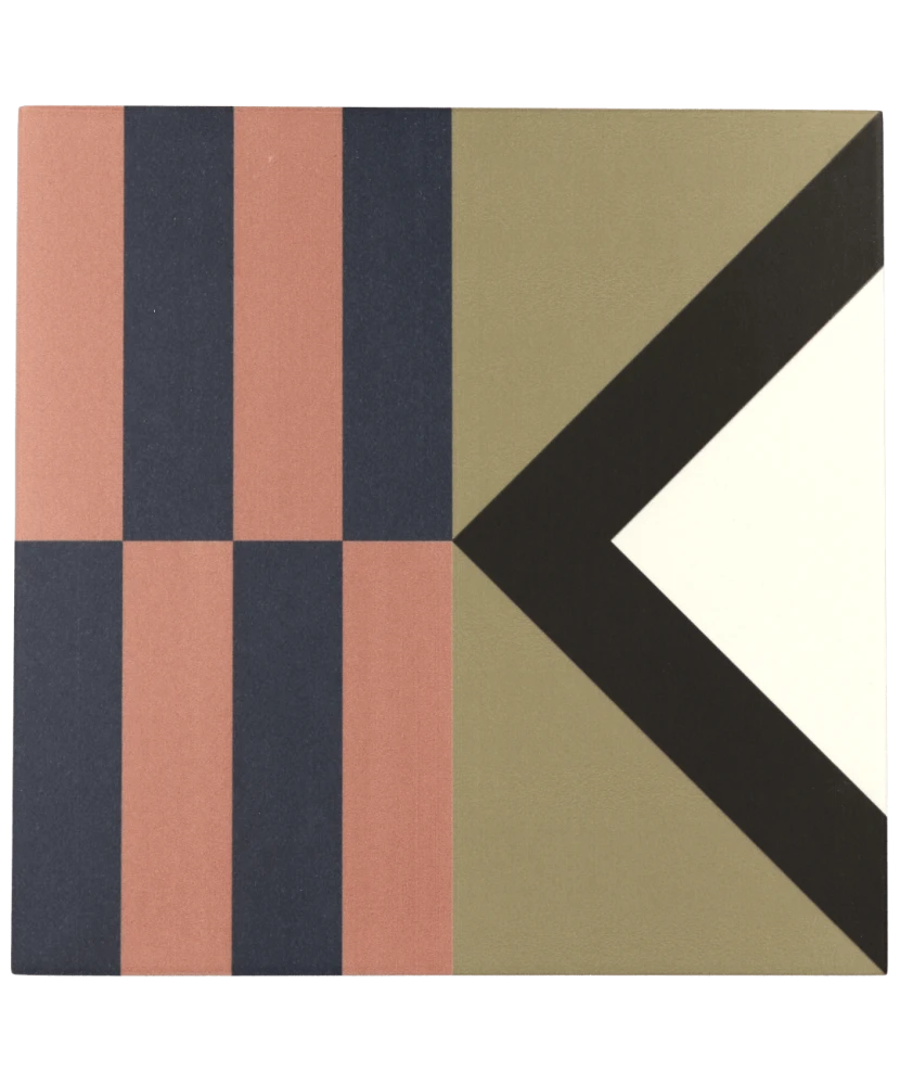 Carrelage Bauhome Mark Cold 20x20 cm - vue de face du carreau