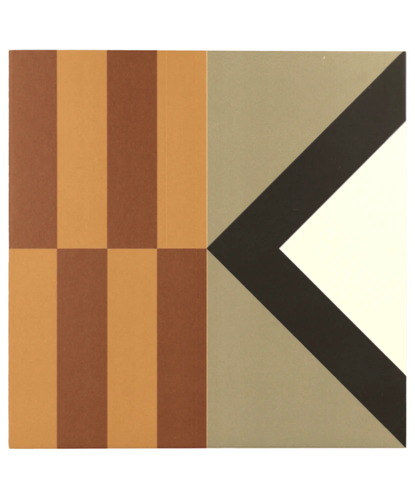 Carrelage Bauhome Mark Warm 20x20 cm - vue de face du carreau