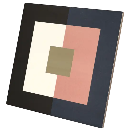 Carrelage Bauhome Punkt Cold 20x20 cm - vue latérale du carreau