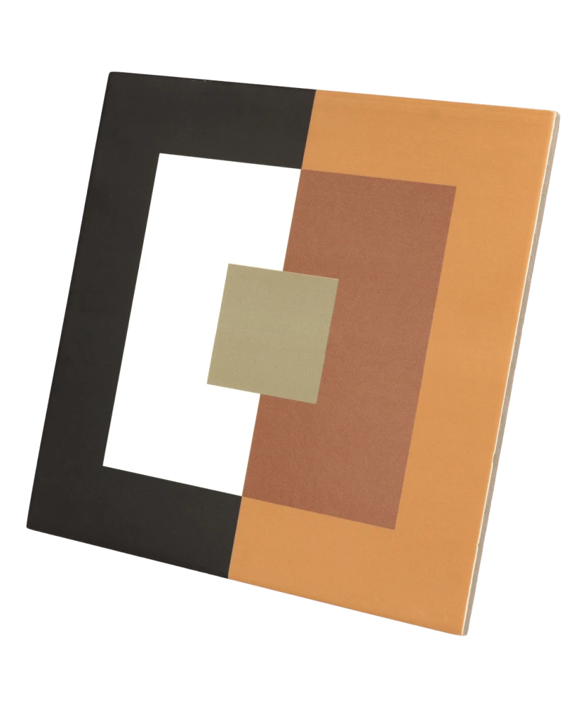 Carrelage Bauhome Punkt Warm 20x20 cm - vue latérale du carreau
