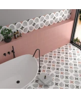 Carrelage Bauhome Rose 20x20 cm - vue d’ambiance 2