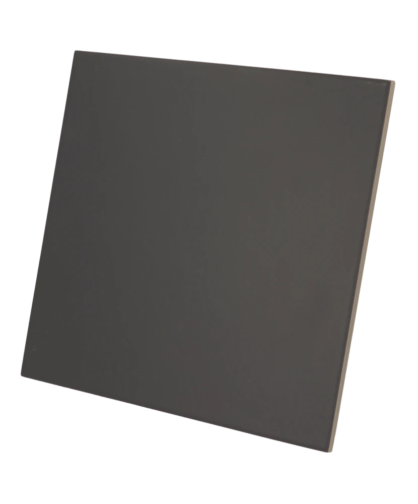 Carrelage Bauhome Schwarz 20x20 cm - vue latérale du carreau