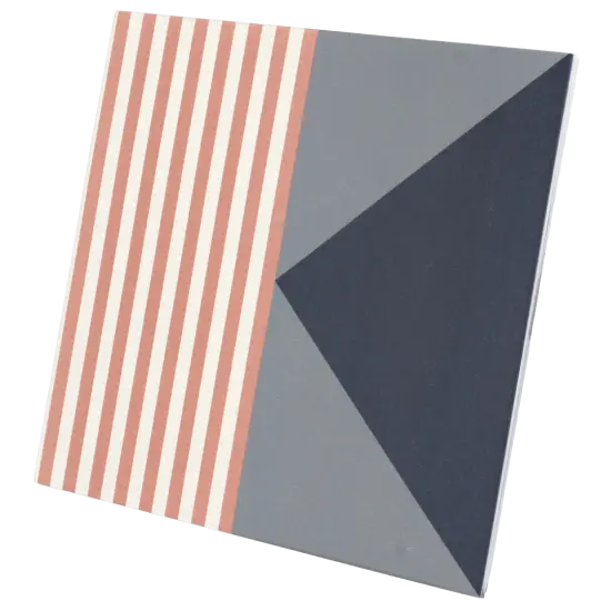 Carrelage Bauhome Strich Cold 20x20 cm, format 20 x 20 cm, collection Bauhome, finition antidérapant