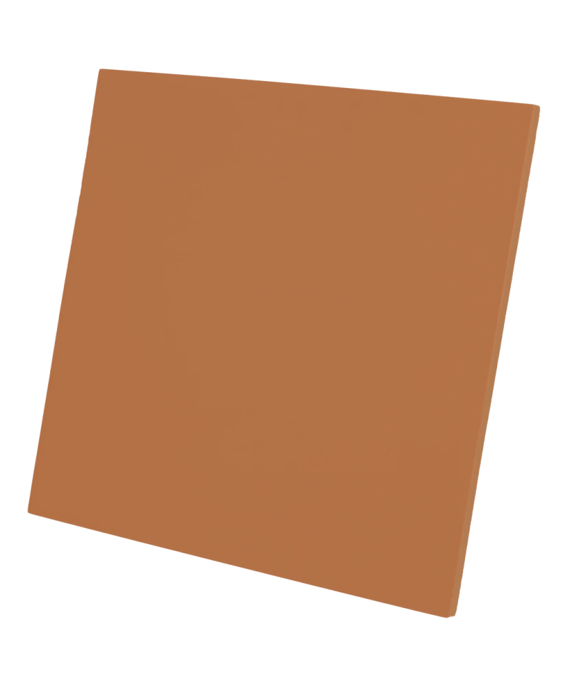 Carrelage Bauhome Terrakotta 20x20 cm - vue latérale du carreau