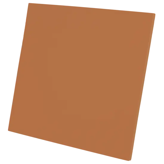 Carrelage Bauhome Terrakotta 20x20 cm - vue latérale du carreau