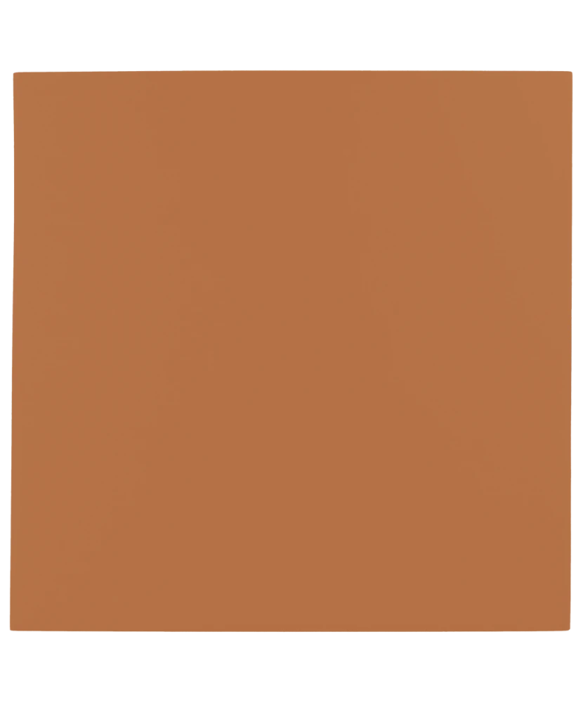Carrelage Bauhome Terrakotta 20x20 cm - vue de face du carreau