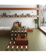 Carrelage Bauhome Terrakotta 20x20 cm - vue d’ambiance