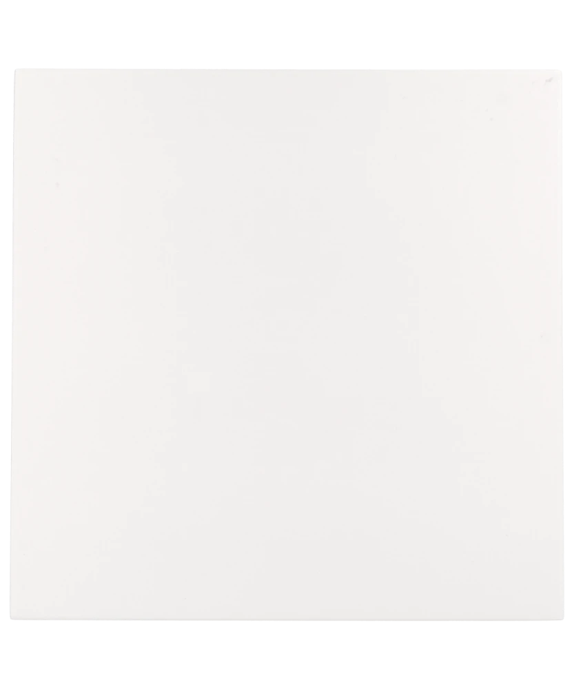 Carrelage Bauhome Weiss 20x20 cm - vue de face du carreau