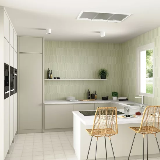 Carrelage Lanse Bahia 5x25 cm - posé en cuisine