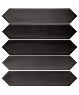 Carrelage Lanse Black 5x25 cm - détail du carreau 2
