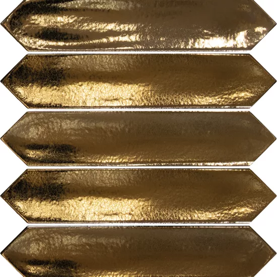 Carrelage Lanse Gold 5x25 cm - détail du carreau