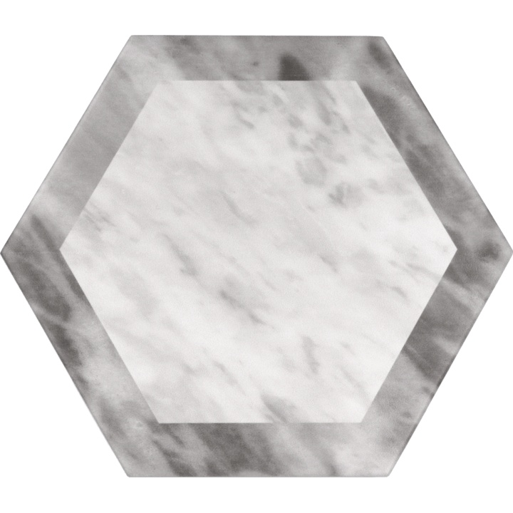 Bardiglio Hexagon Geo Matt 17.5x20 cm - carrelage NAIS - image 3