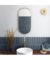 Carrelage Lanse Navy 5x25 cm - vue d’ambiance 3