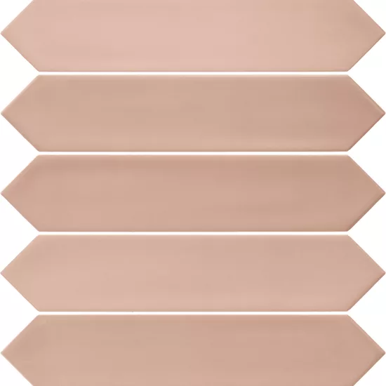 Carrelage Lanse Rose 5x25 cm - détail du carreau 2