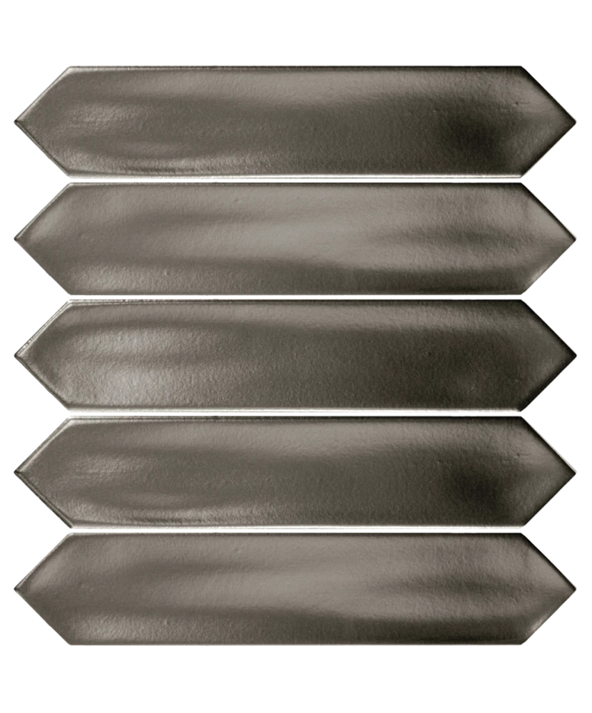 Carrelage Lanse Silver 5x25 cm - détail du carreau