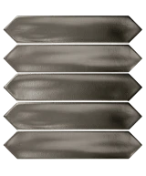 Carrelage Lanse Silver 5x25 cm - détail du carreau